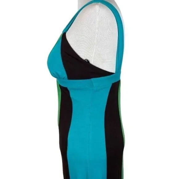 Beautiful XOXO bright color maxi dress- size S - Picture 9 of 9